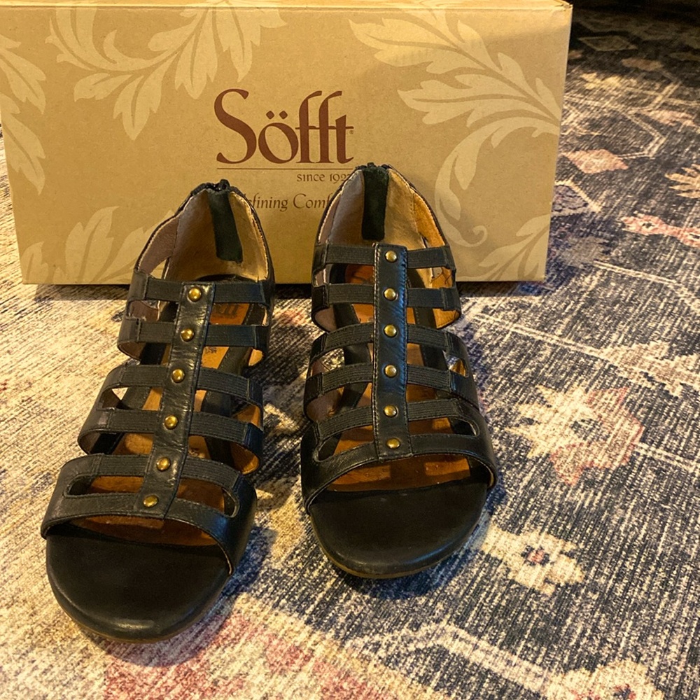 Sofft- Ileana in Black Size 6.5